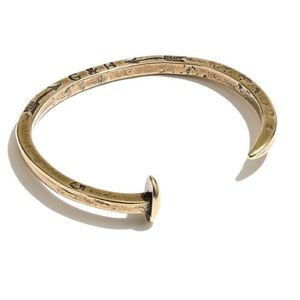 Giles and Brother Skinny Railroad Spike Cuff